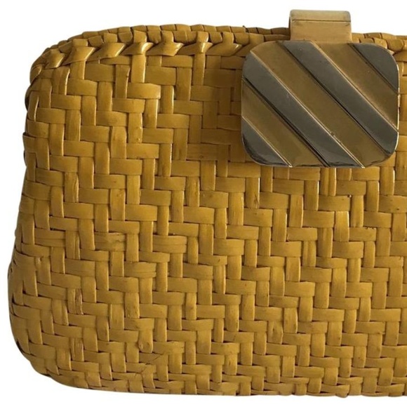 Mr. Jay Vintage leather clutch - Picture 1 of 7